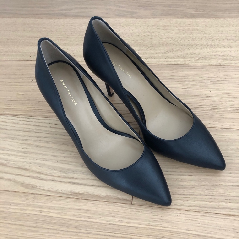 Ann Taylor Leather Heels